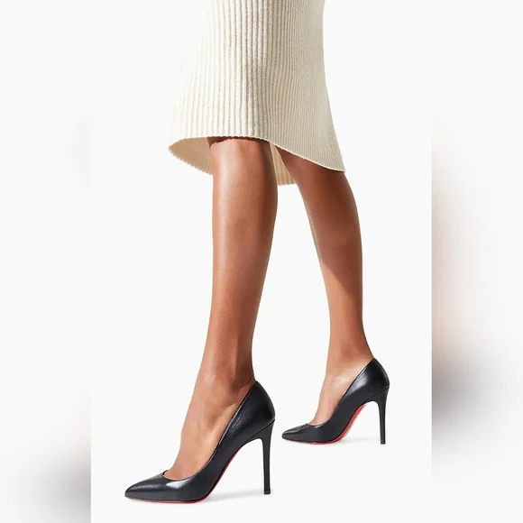 CHRISTIAN LOUBOUTIN Pigalle Follies 100 Nappa Shiny, Size 38.5 (Size 8) - Picture 3 of 16